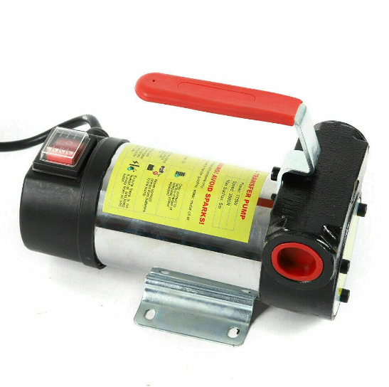 12V 175W 50L/min Dieselpumpe Selbstansaugend mit Zapfpistole