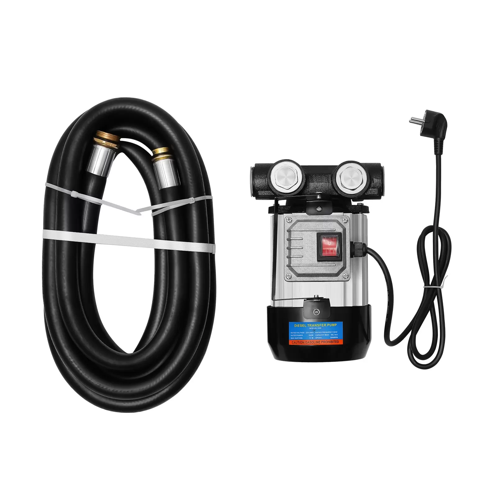 550W 60L/Min Dieselpumpe Heizölpumpe Selbstansaugend Ölpumpe Mit Automatik Zapfpistolle 550W 60L/Min Dieselpumpe Heizölpumpe Selbstansaugend Ölpumpe Mit Automatik Zapfpistolle