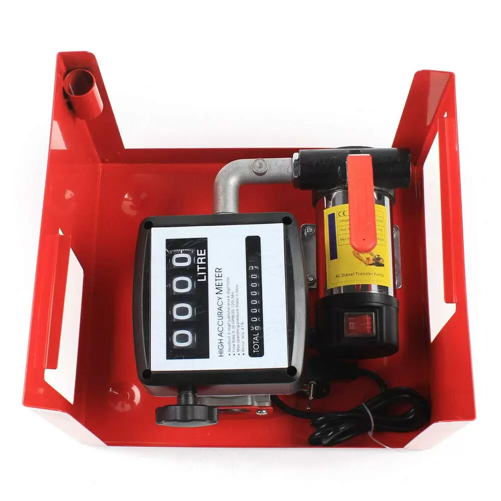 230V 200W 45L/min Dieselpumpe Heizölpumpe Selbstansaugend Zapfpistole + Zählwerk 230V 200W 45L/min Dieselpumpe Heizölpumpe Selbstansaugend Zapfpistole + Zählwerk