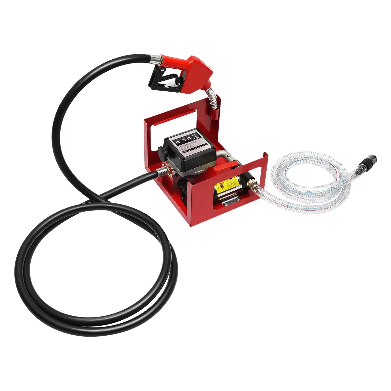 230V 200W 45L/min Dieselpumpe Heizölpumpe Selbstansaugend Zapfpistole + Zählwerk