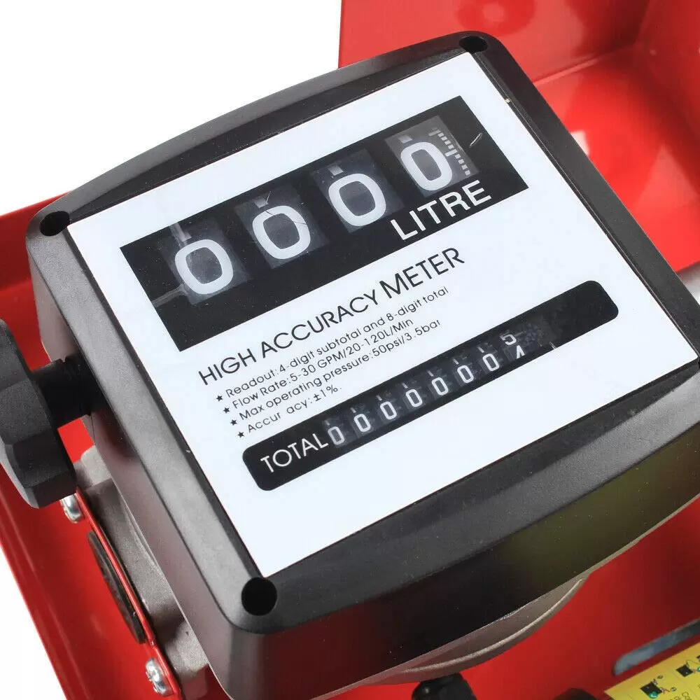 12V 45l/Min Dieselpumpe Heizölpumpe Selbstansaugend Kraftstoffpumpe Zählwerk Tankstelle 12V 45l/Min Dieselpumpe Heizölpumpe Selbstansaugend Kraftstoffpumpe Zählwerk Tankstelle