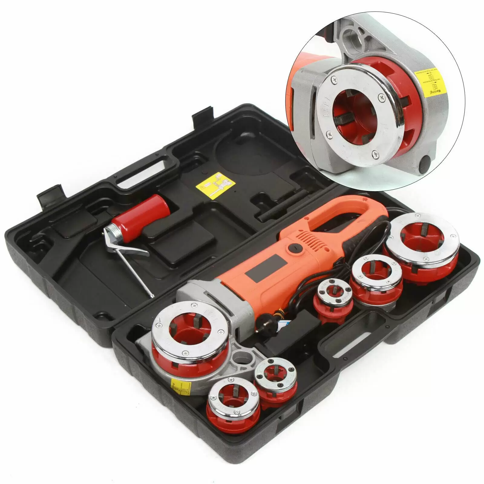 1800W Elektrischer Rohreinfädler Hand-Rohreinfädler Werkzeug