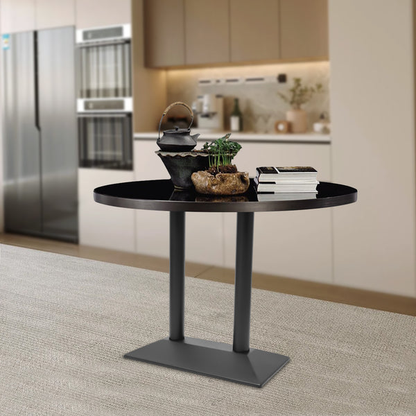 Tischgestell Metall Schwarz Stehtischgestell Höhe 72cm Tischfuß