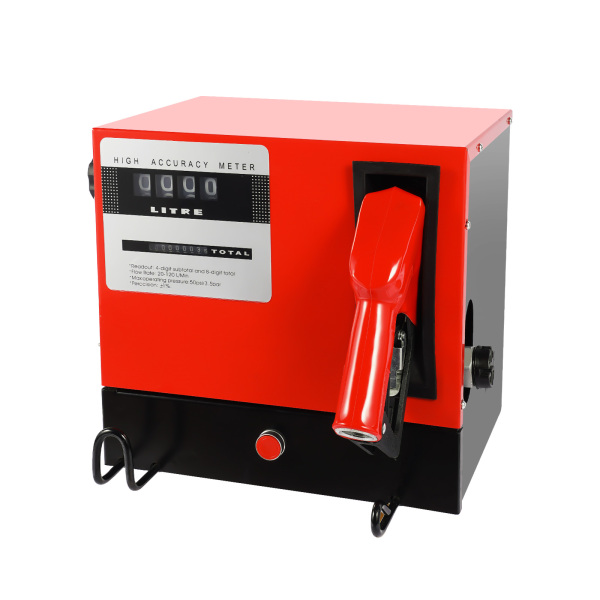 60L 550W Dieselpumpe, Selbstansaugende Kraftstoffpumpe Heizöl Pistole, mit Zählwerk