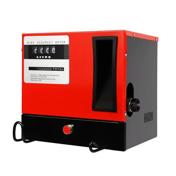 60L 550W Dieselpumpe, Selbstansaugende Kraftstoffpumpe Heizöl Pistole, mit Zählwerk