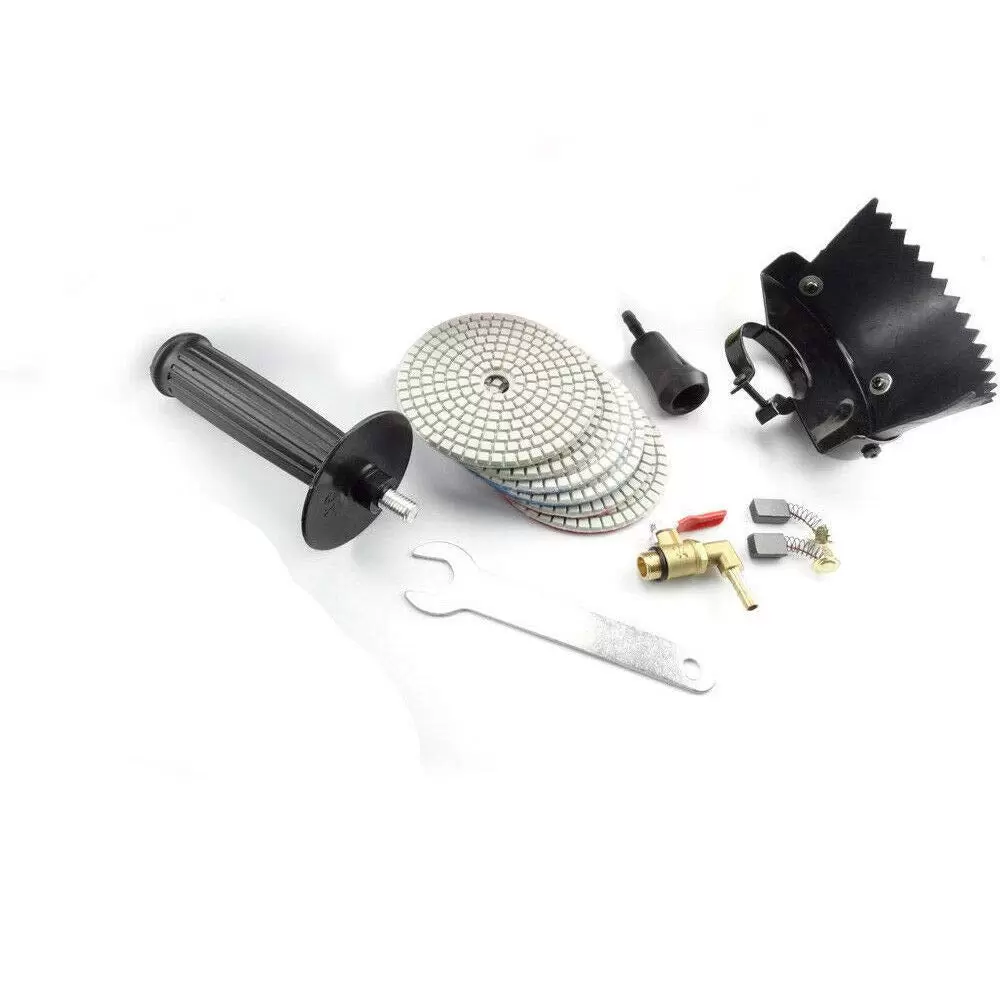 1400W Profi Nass-Steinschleifer Schleifmaschine Naßpolierer Kraftvoller Diamant Auflage Satz 1400W Profi Nass-Steinschleifer Schleifmaschine Naßpolierer Kraftvoller Diamant Auflage Satz