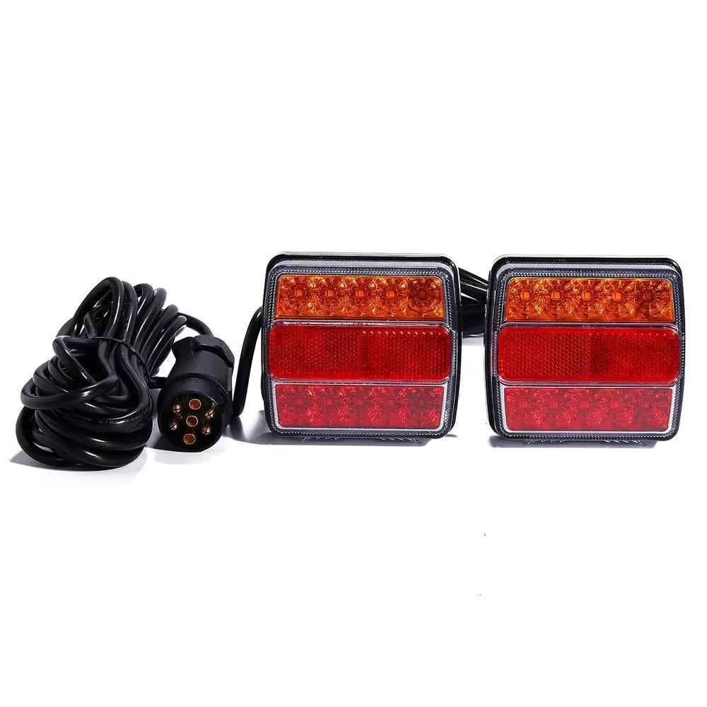 Rückleuchten Satz Anhänger Beleuchtung Set Rückleuchten Rücklichter Heckleuchten Rücklicht LED Rückleuchten Satz Anhänger Beleuchtung Set Rückleuchten Rücklichter Heckleuchten Rücklicht LED