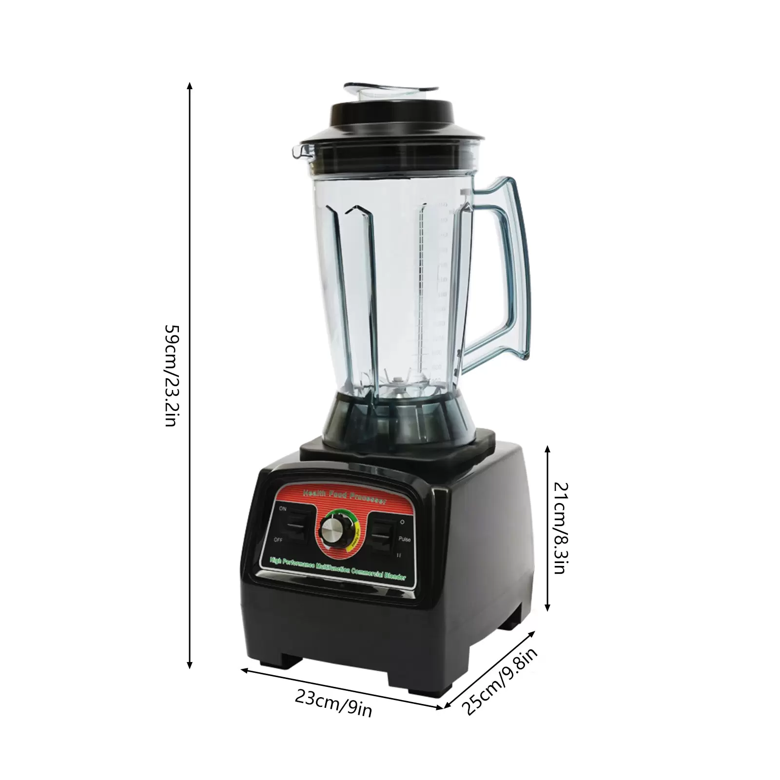 2.8KW 220V 3.9L Hochleistungsmixer Standmixer 2 in1 Klingen 2.8KW 220V 3.9L Hochleistungsmixer Standmixer 2 in1 Klingen