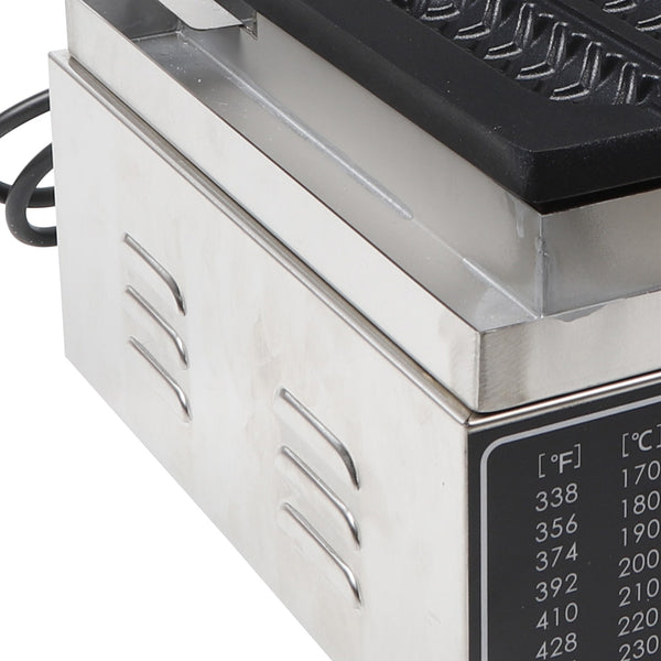 1500W Kommerzielle 6 Stück NonStick Waffeleisen Hot Dog Maschine Stick Baker