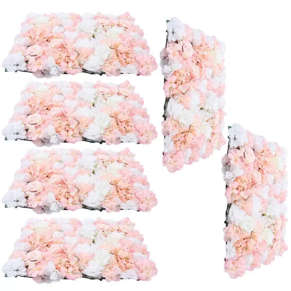 CNCEST 40 * 60cm 6pc Künstliche Blumenwand Hintergrund Rosenwand Wand für Schaufenster CNCEST 40 * 60cm 6pc Künstliche Blumenwand Hintergrund Rosenwand Wand für Schaufenster