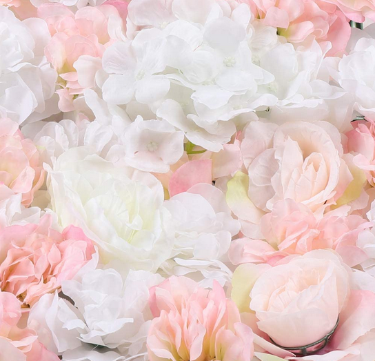40 * 60cm 6pc Künstliche Blumenwand Hintergrund Rosenwand Wand für Schaufenster