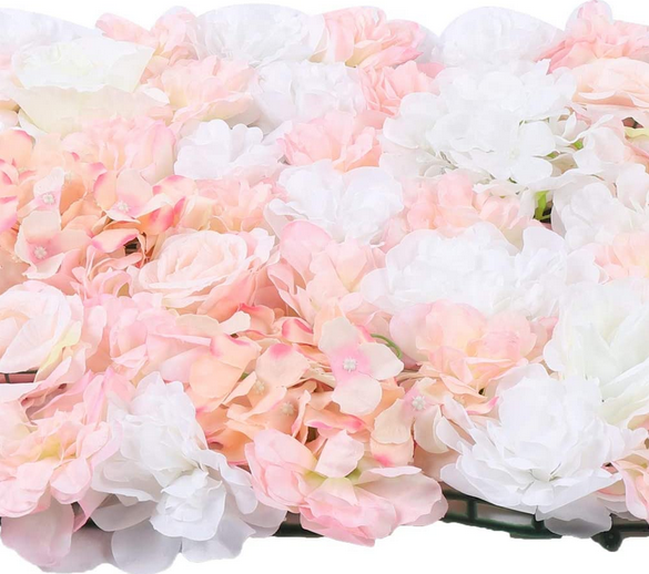40 * 60cm 6pc Künstliche Blumenwand Hintergrund Rosenwand Wand für Schaufenster