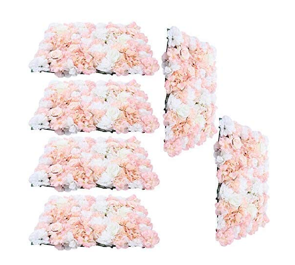40 * 60cm 6pc Künstliche Blumenwand Hintergrund Rosenwand Wand für Schaufenster