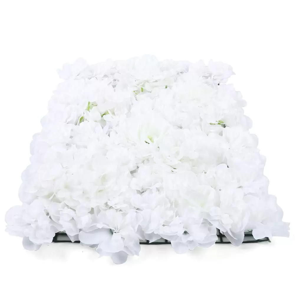 15 Stück Künstliche Blumenwand Rosenwand Weiß Kunstblumen Panel DIY Hochzeit Blumendekor Hintergrund 15 Stück Künstliche Blumenwand Rosenwand Weiß Kunstblumen Panel DIY Hochzeit Blumendekor Hintergrund