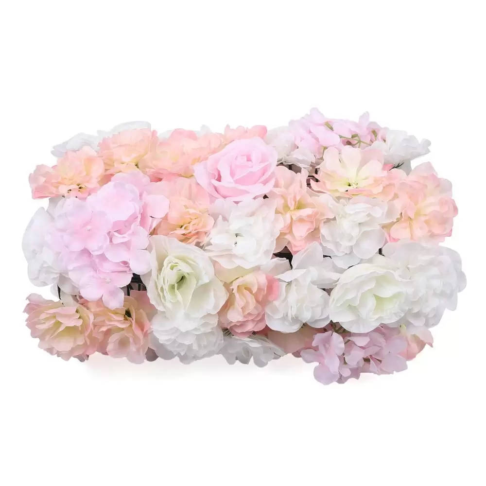 10 Stück Künstliche rosafarbene Hortensieblumenwand Wand Seidenblume für Garten Hochzeit 10 Stück Künstliche rosafarbene Hortensieblumenwand Wand Seidenblume für Garten Hochzeit