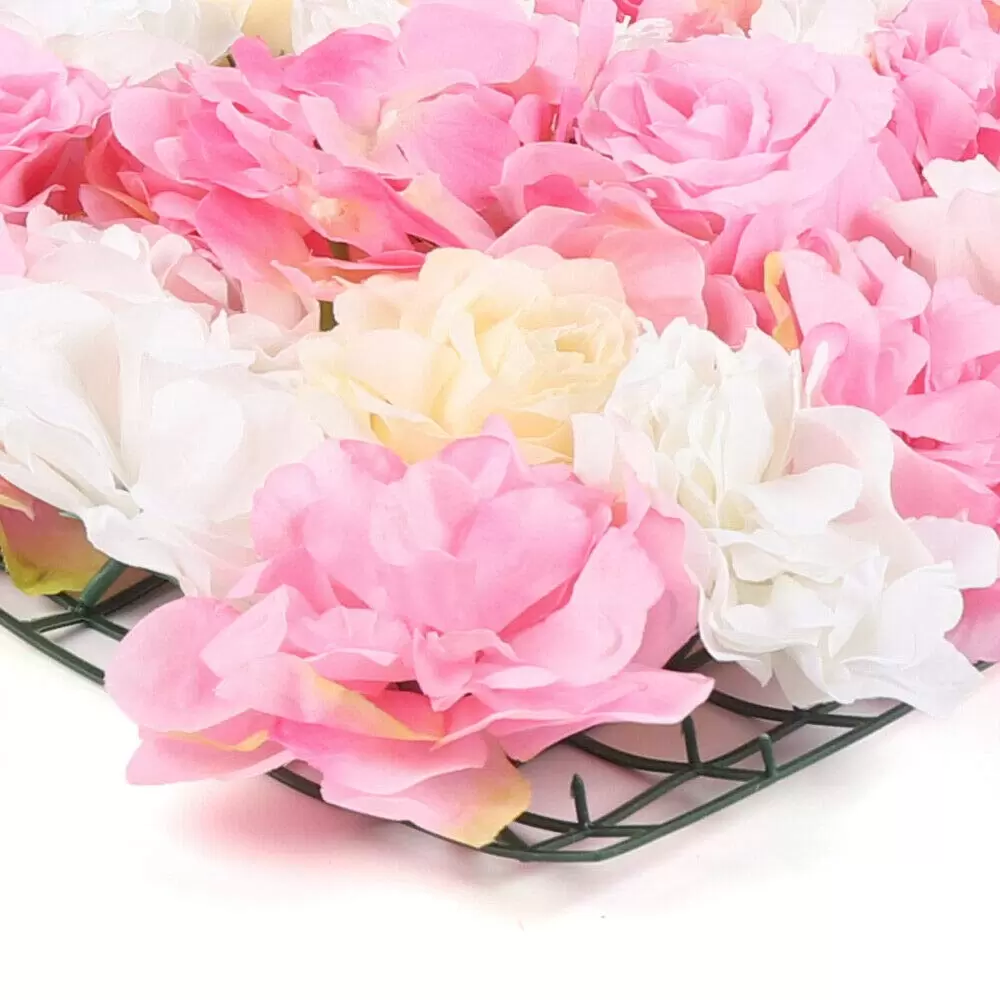 Künstliche Blumen Säule Wand 12er-Set Kunstblumen Blumenwand Rosenwand Blumen Künstliche Blumen Säule Wand 12er-Set Kunstblumen Blumenwand Rosenwand Blumen