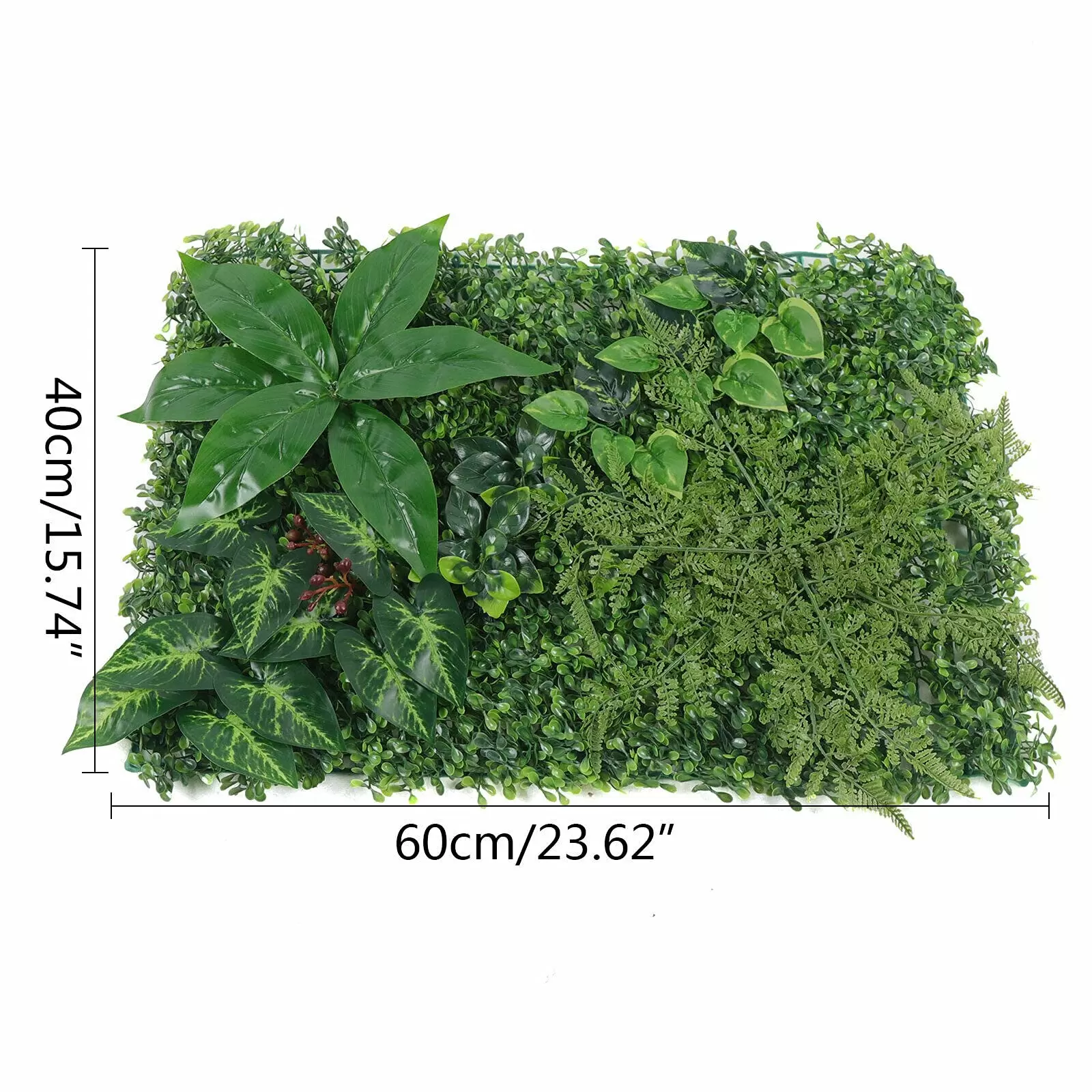 12 STÜCKE 60x40 Pflanzen Wand Pflanzenwand Künstliche Blattpflanzen Wand Pflanzenwand 12 STÜCKE 60x40 Pflanzen Wand Pflanzenwand Künstliche Blattpflanzen Wand Pflanzenwand