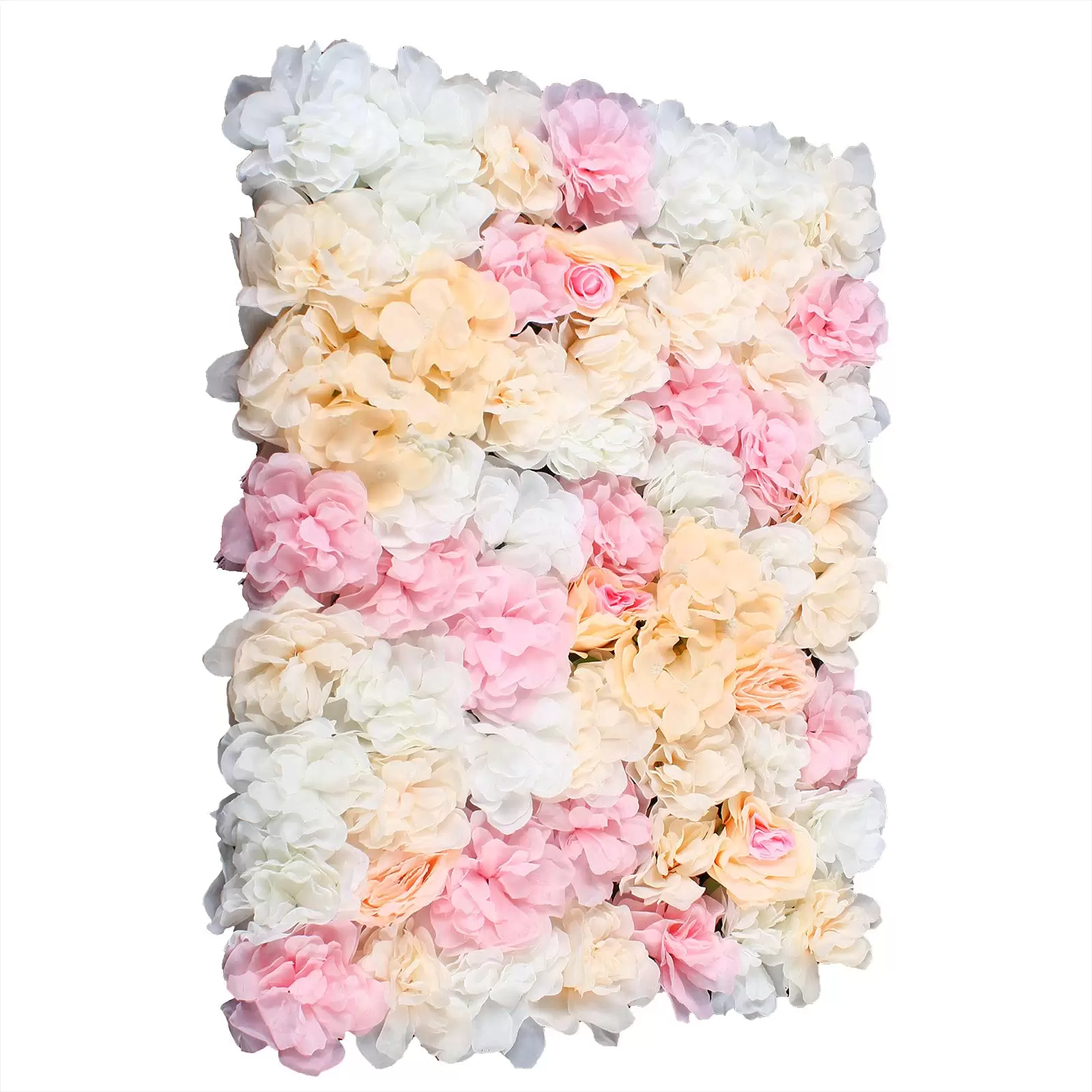 6 Stück Künstliche Blumenwand Hellrosa Champagner Rosenwand Hochzeit Blumendekor 6 Stück Künstliche Blumenwand Hellrosa Champagner Rosenwand Hochzeit Blumendekor