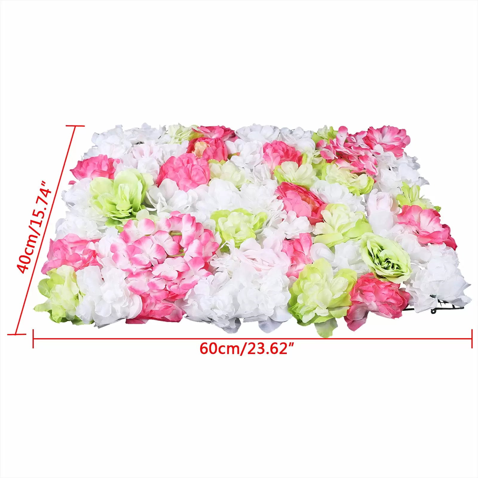 6 STÜCKE Blumenpaneele Künstliche Blumen Wandschirm Romantischer Blumenhintergrund 6 STÜCKE Blumenpaneele Künstliche Blumen Wandschirm Romantischer Blumenhintergrund