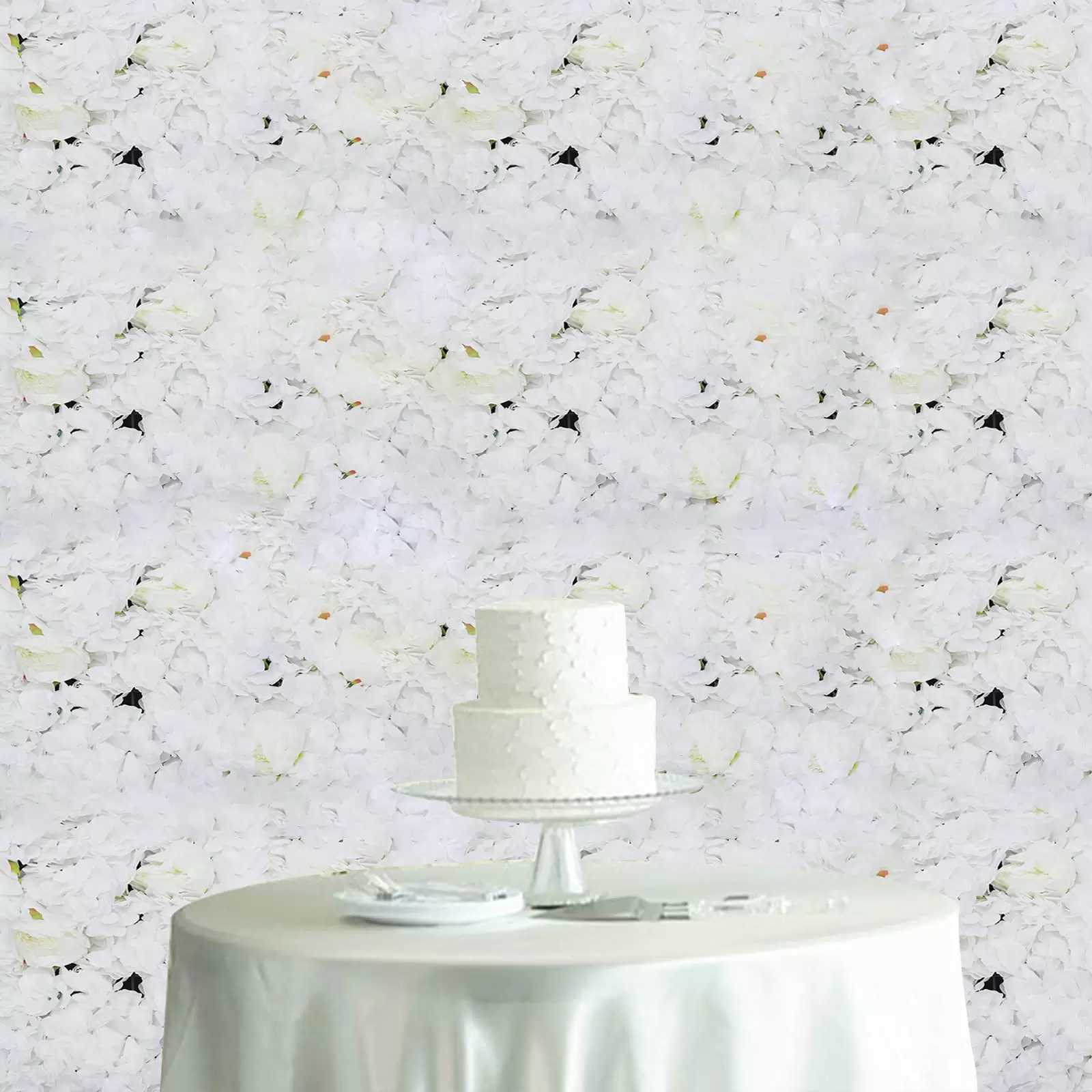 6Pcs 40*60cm Künstliche Blumen Säule Wand Kunstblumen Panel