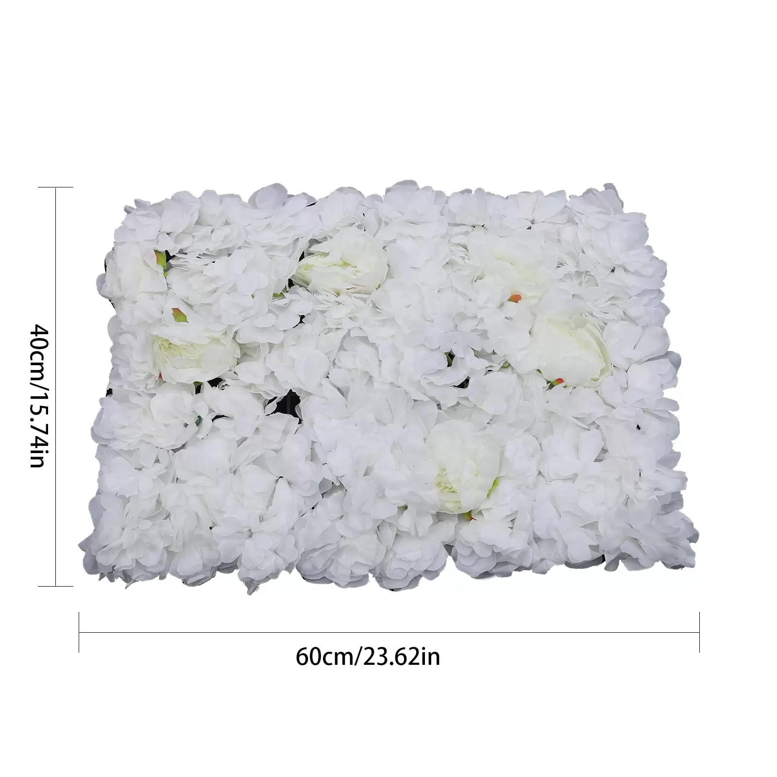 6Pcs 40*60cm Künstliche Blumen Säule Wand Kunstblumen Panel