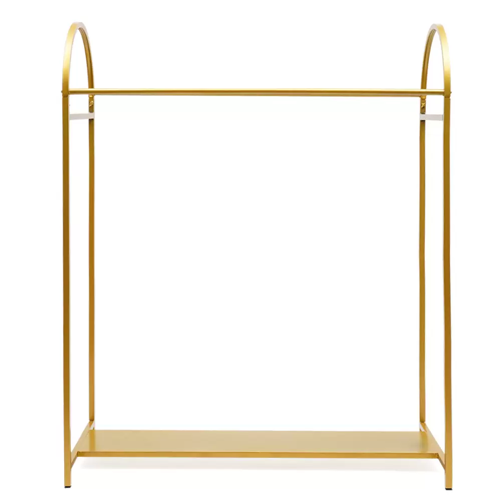 Quadrat Kleiderständer Gold Bogenständer Metall, Hochzeitskleid Braut Garderobenständer, Für Zuhause, Geschäft, Hochzeit