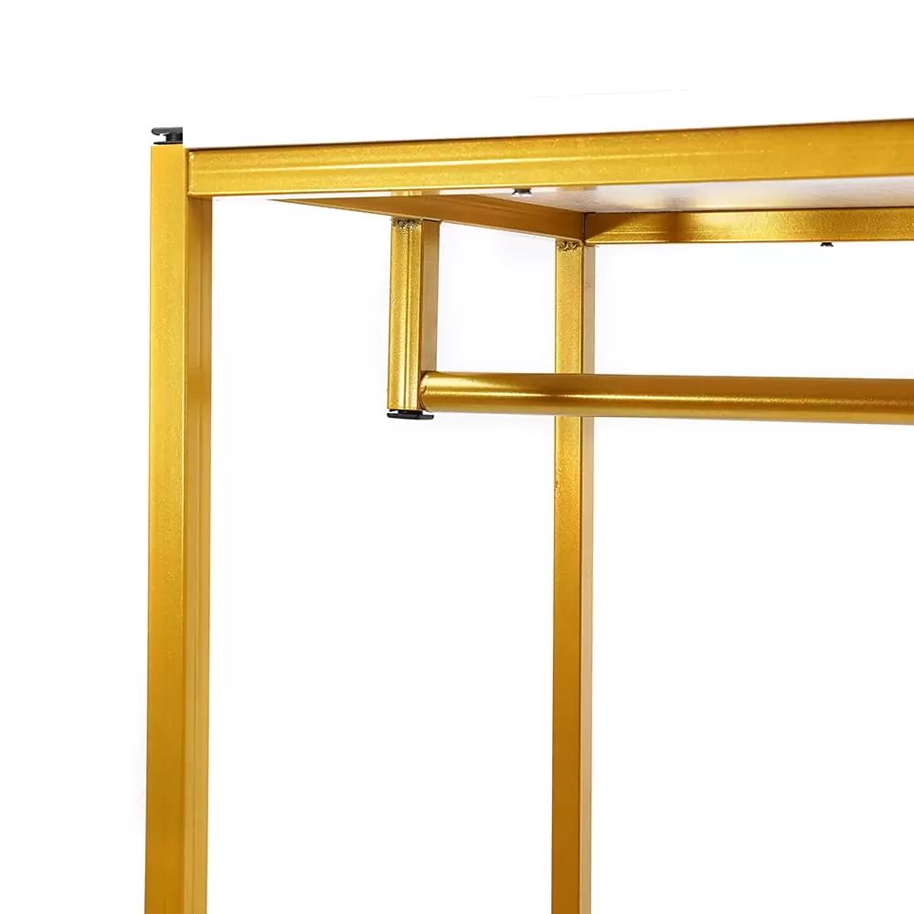 Kleiderständer Stabile Garderobenständer Metall Freistehender Kleiderbügel mit unterem Lagerregal (190*120cm) Kleiderständer Stabile Garderobenständer Metall Freistehender Kleiderbügel mit unterem Lagerregal (190*120cm)