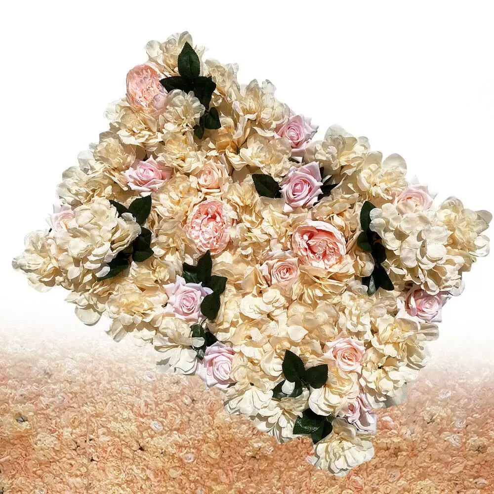 12Pcs 40*60cm Künstliche Blumen Säule Wand Kunstblumen Panel