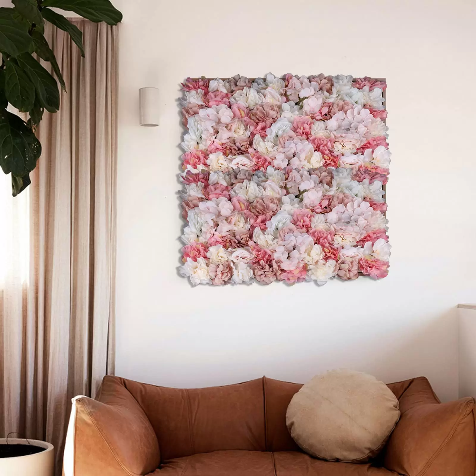 Künstliche Blumen Säule Wand 6X Künstliche Blumenwand Rosenwand DIY Schöne Hintergrunddekoration Künstliche Blumen Säule Wand 6X Künstliche Blumenwand Rosenwand DIY Schöne Hintergrunddekoration