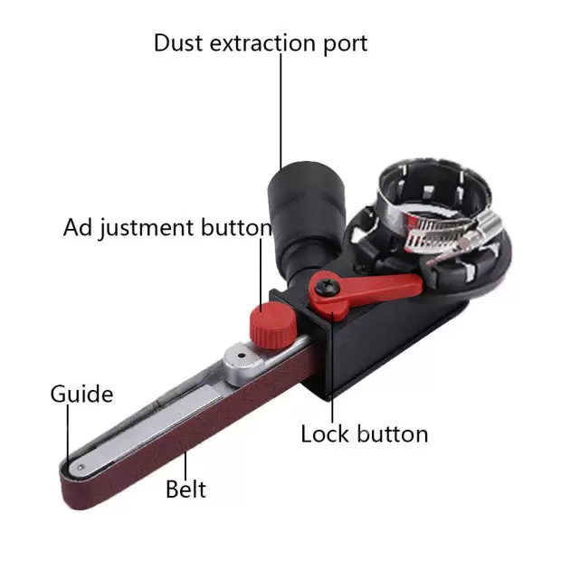 M10 Sander Adapter Kopf Konvertieren Bandschleifer M10 Sander Adapter Kopf Konvertieren Bandschleifer