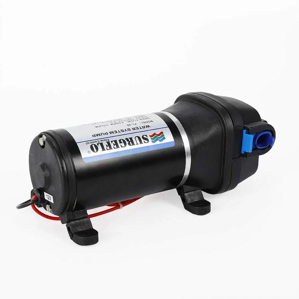 40PSI Wasserpumpe Selbstansaugend 17L/min Hochdruckpumpe DC 12V Circulation Booster Pumpe
