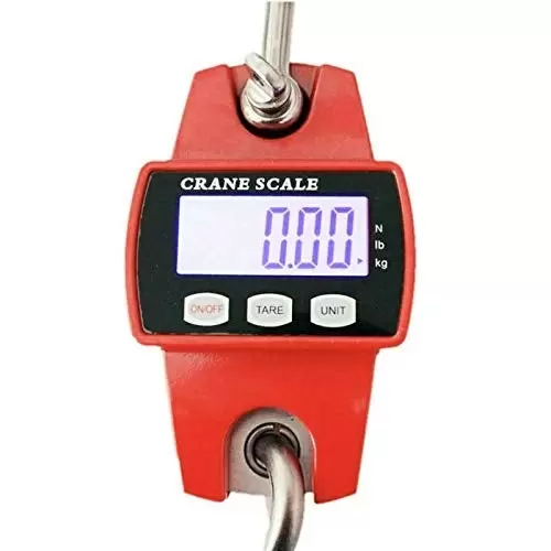 300KG Profi Digital Hängewaage,Tragbare Digitale LCD-Waage-Waage mit Haken