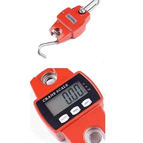 300KG Profi Digital Hängewaage,Tragbare Digitale LCD-Waage-Waage mit Haken