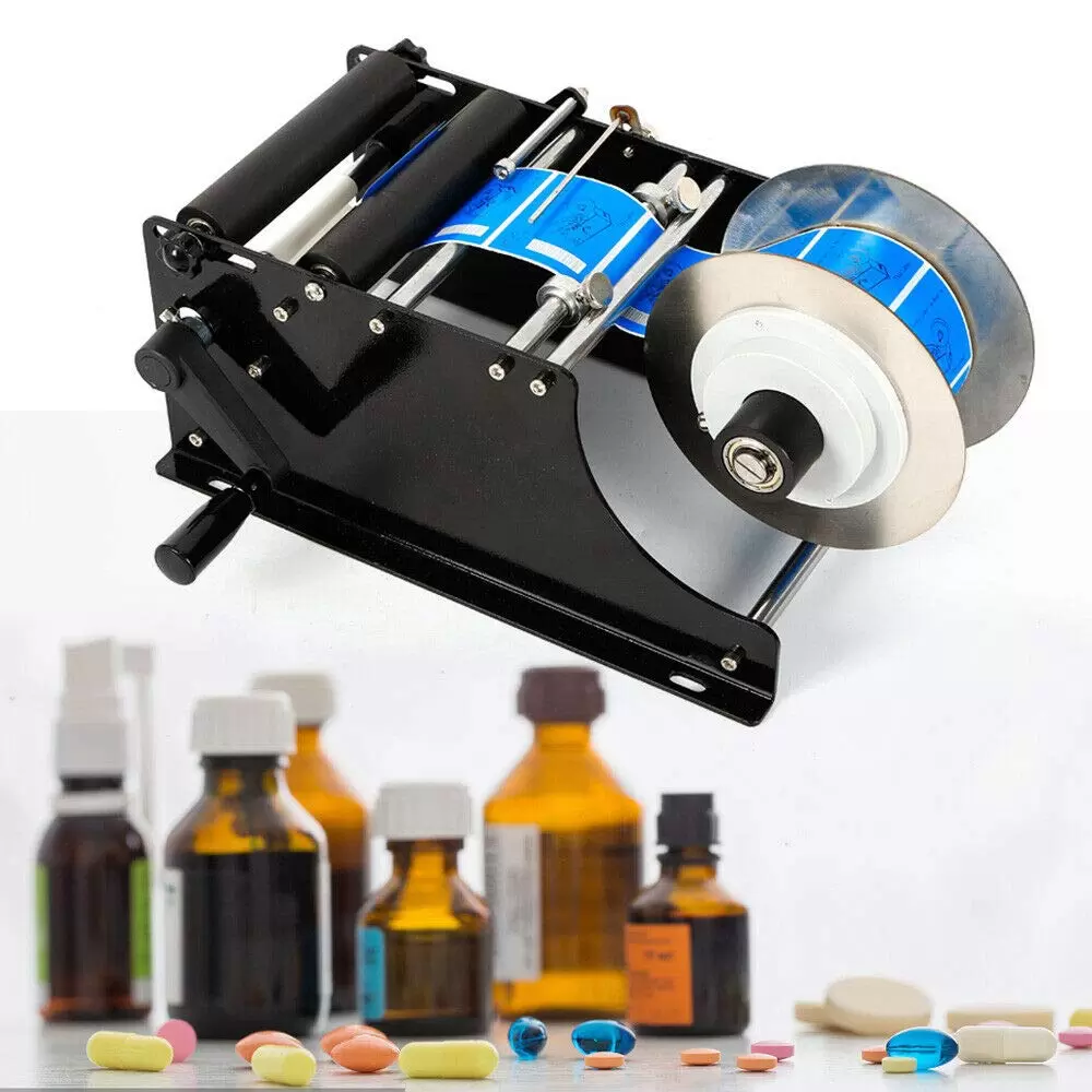220V Kleine MT-30 15-120mm Etikettiermaschine runde Dosenetikettiermaschine