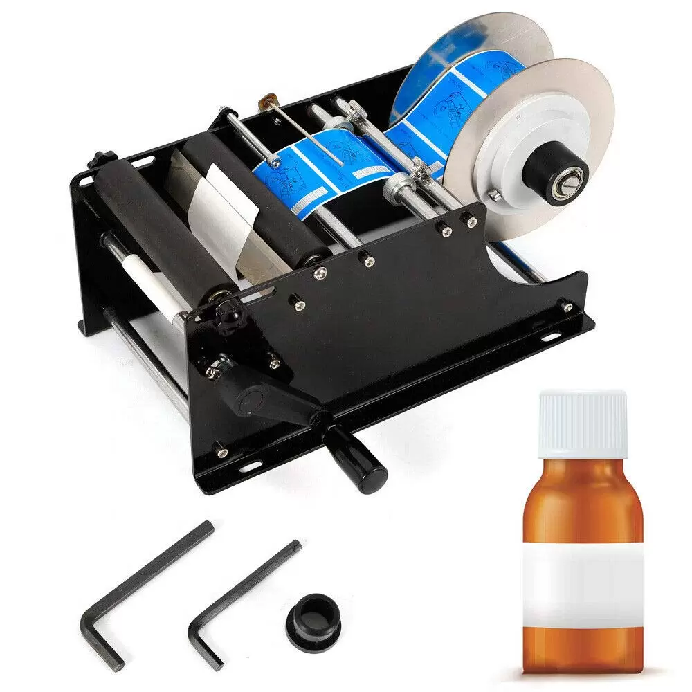 220V Kleine MT-30 15-120mm Etikettiermaschine runde Dosenetikettiermaschine