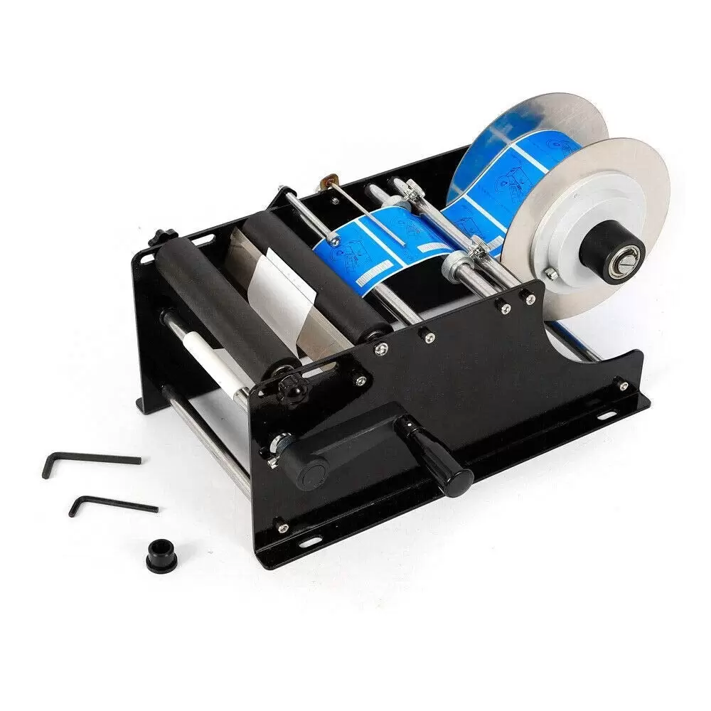 220V Kleine MT-30 15-120mm Etikettiermaschine runde Dosenetikettiermaschine