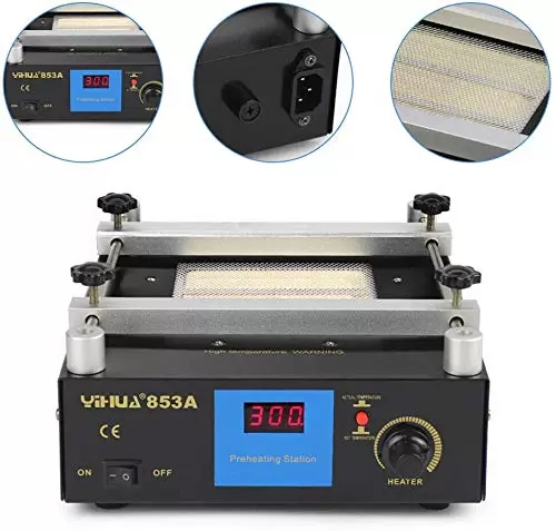 450W 220V Heizstation mit LED-Mikroplatte elektrische Heizplatte