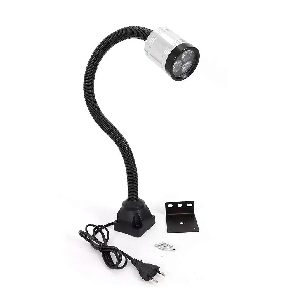 Drehmaschine Lampe CNC Maschinenlampe LED Werkzeug Maschinenleuchte Flexibel Licht 6W (Feste Basis) Drehmaschine Lampe CNC Maschinenlampe LED Werkzeug Maschinenleuchte Flexibel Licht 6W (Feste Basis)