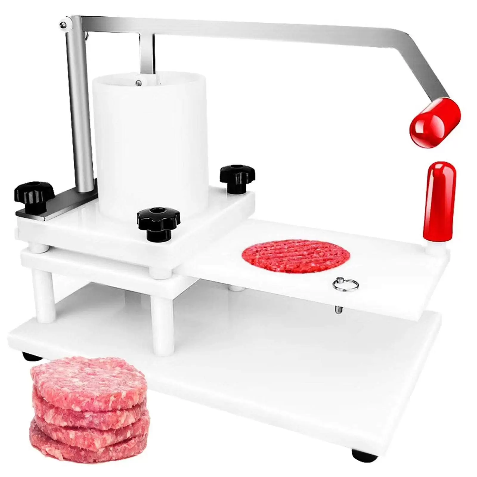 Kommerzieller Hamburger-Patty-Maker, Haushalt Hamburgerpresse Machine Patty Maker Burgermaschine Küchen