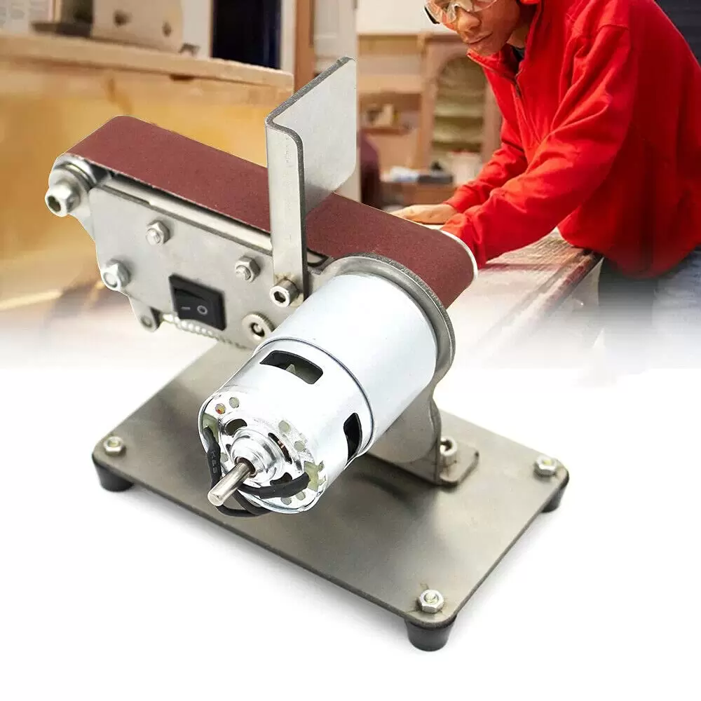 1000-9000RPM 7 Gänge Verstellbarer Mini Elektrische Bandschleifer