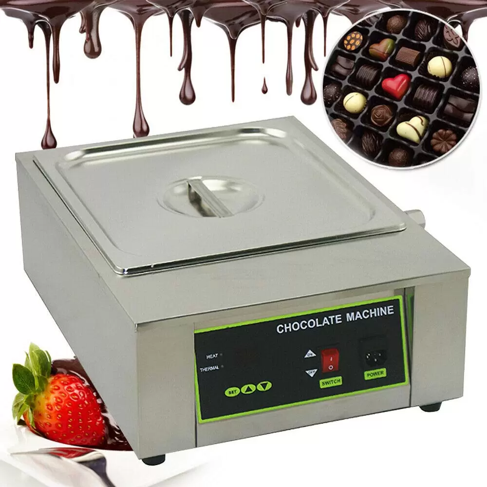220V 8kg Schokolade Schmelzofen Elektrischer Schokoladenschmelzgerät Chocolatier Schmelztiegel