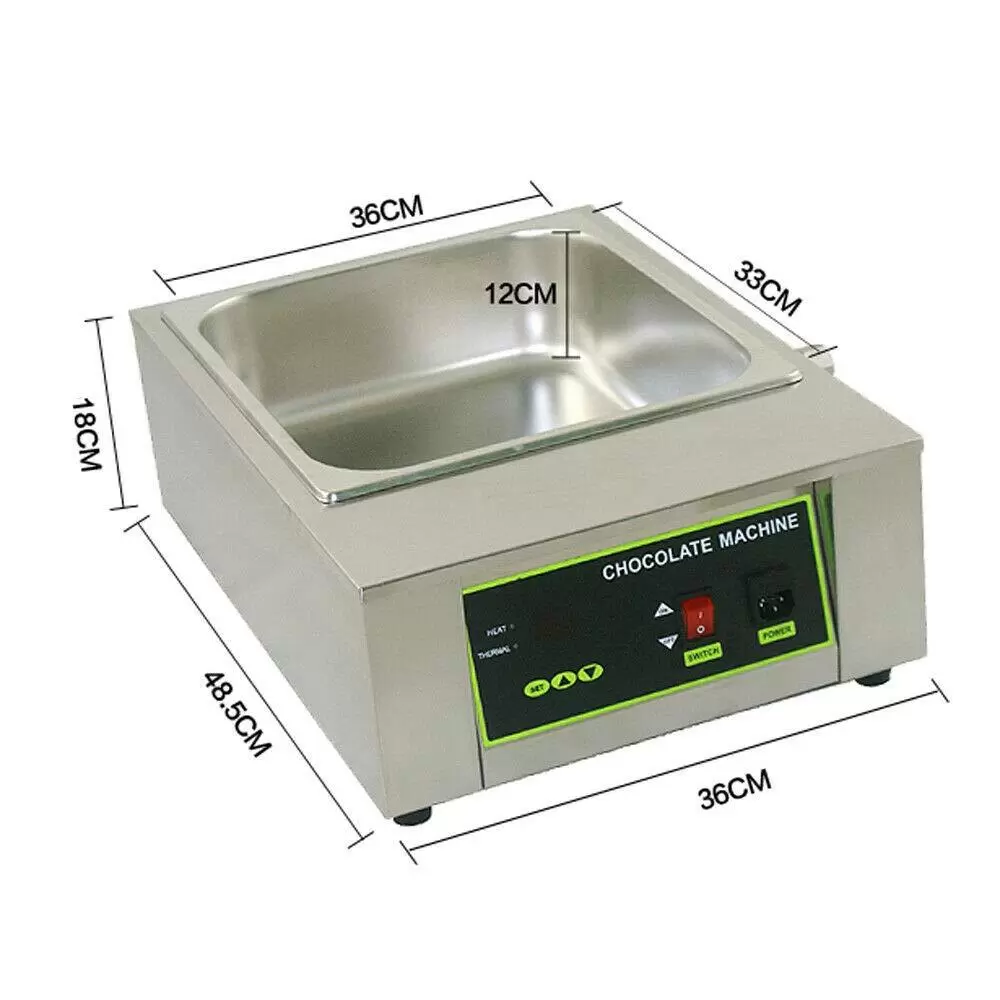 220V 8kg Schokolade Schmelzofen Elektrischer Schokoladenschmelzgerät Chocolatier Schmelztiegel 220V 8kg Schokolade Schmelzofen Elektrischer Schokoladenschmelzgerät Chocolatier Schmelztiegel
