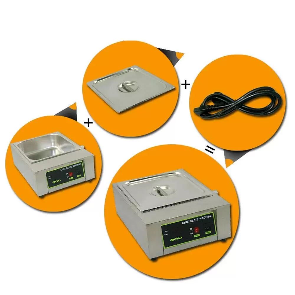 220V 8kg Schokolade Schmelzofen Elektrischer Schokoladenschmelzgerät Chocolatier Schmelztiegel 220V 8kg Schokolade Schmelzofen Elektrischer Schokoladenschmelzgerät Chocolatier Schmelztiegel
