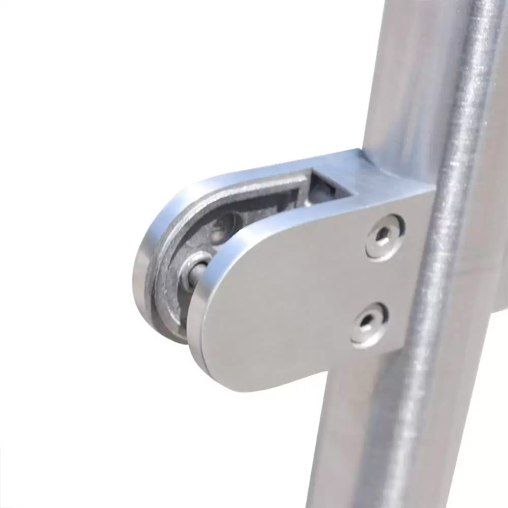 110cm Edelstahl 316 Treppengeländer Zaun Balustrade Geländerendpfosten