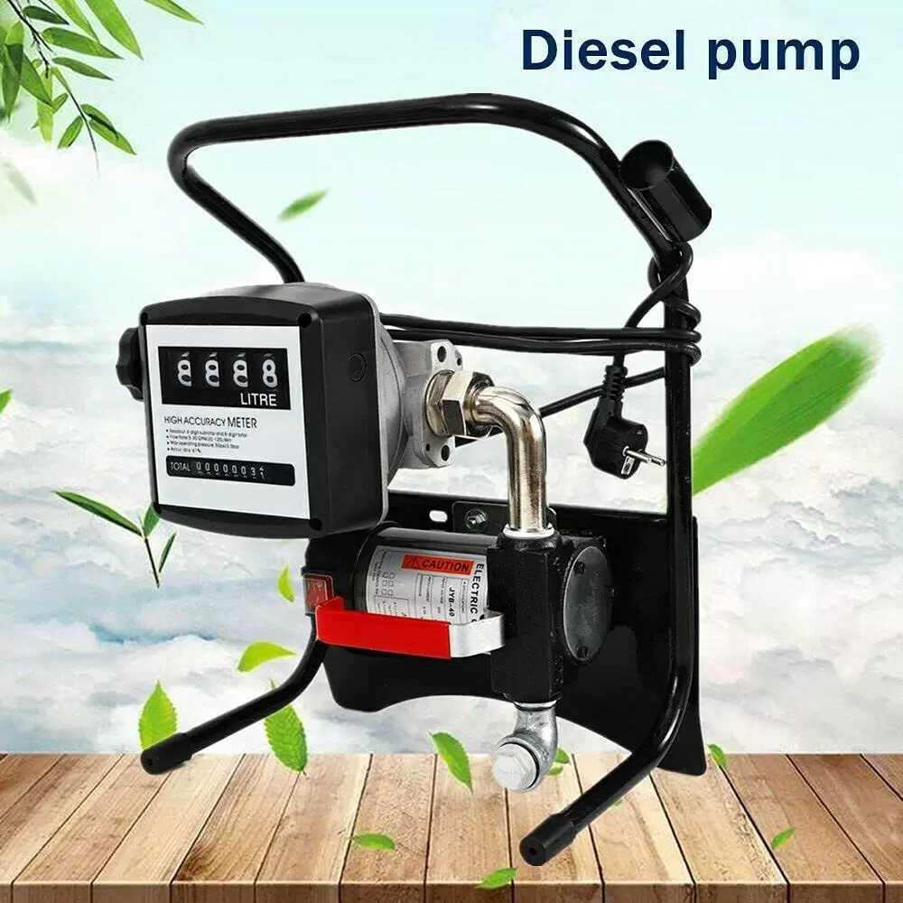 200W 2400L/H Dieselpumpe Heizölpumpe Dieselölpumpe mit Dosierpistole 2XSchlauch 200W 2400L/H Dieselpumpe Heizölpumpe Dieselölpumpe mit Dosierpistole 2XSchlauch