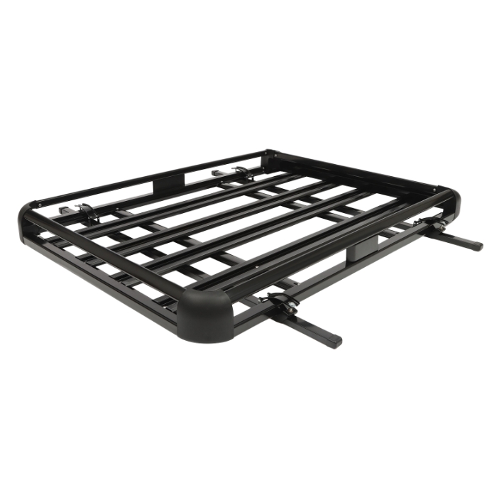 Universal Aluminium Auto Dachträger Dachgepäckträger 140x100cm Schwarz Universal Aluminium Auto Dachträger Dachgepäckträger 140x100cm Schwarz