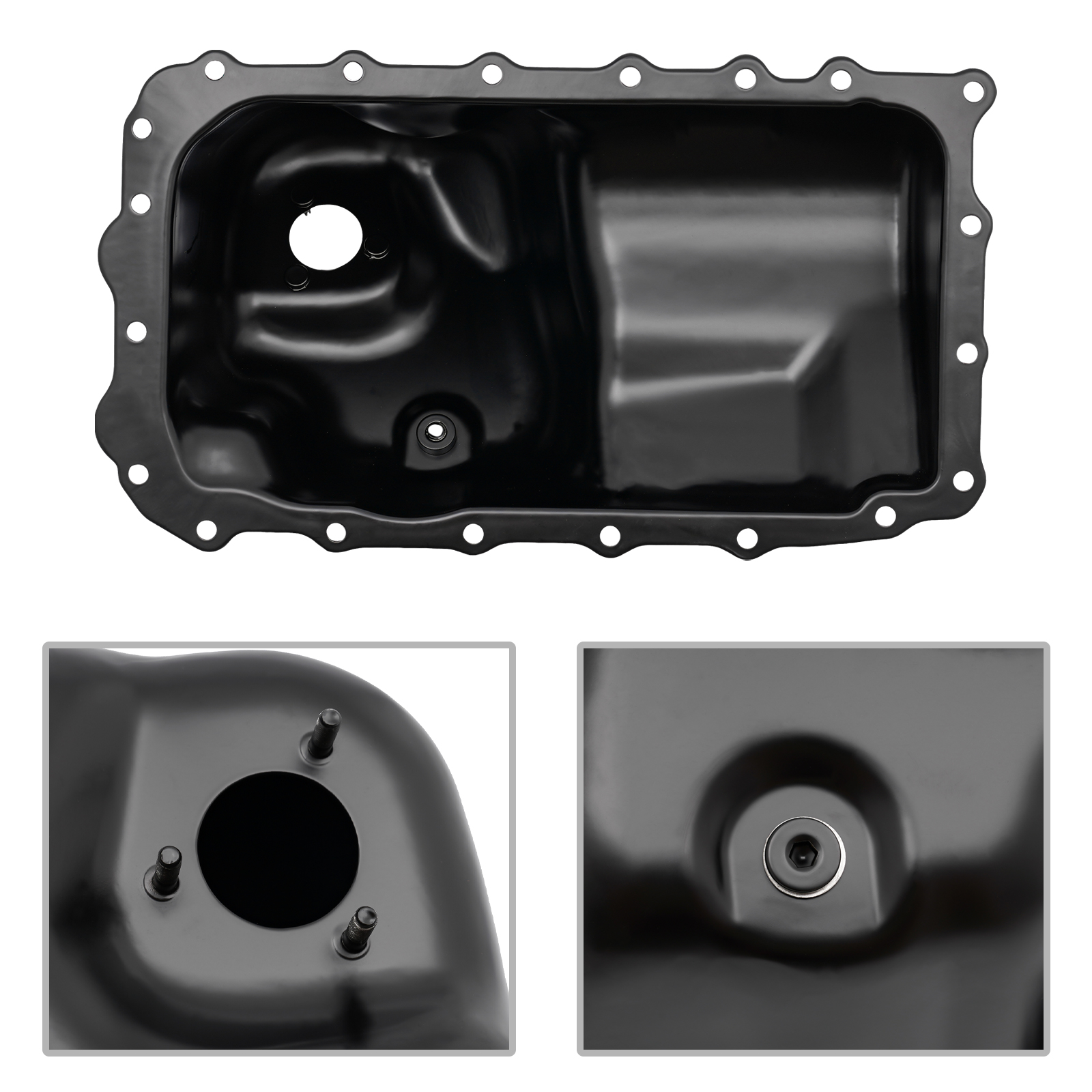 CNCEST Ölwanne Für BMW E81 E8 E88 E90 11137568566 Direktes Ersetzen CNCEST Ölwanne Für BMW E81 E8 E88 E90 11137568566 Direktes Ersetzen