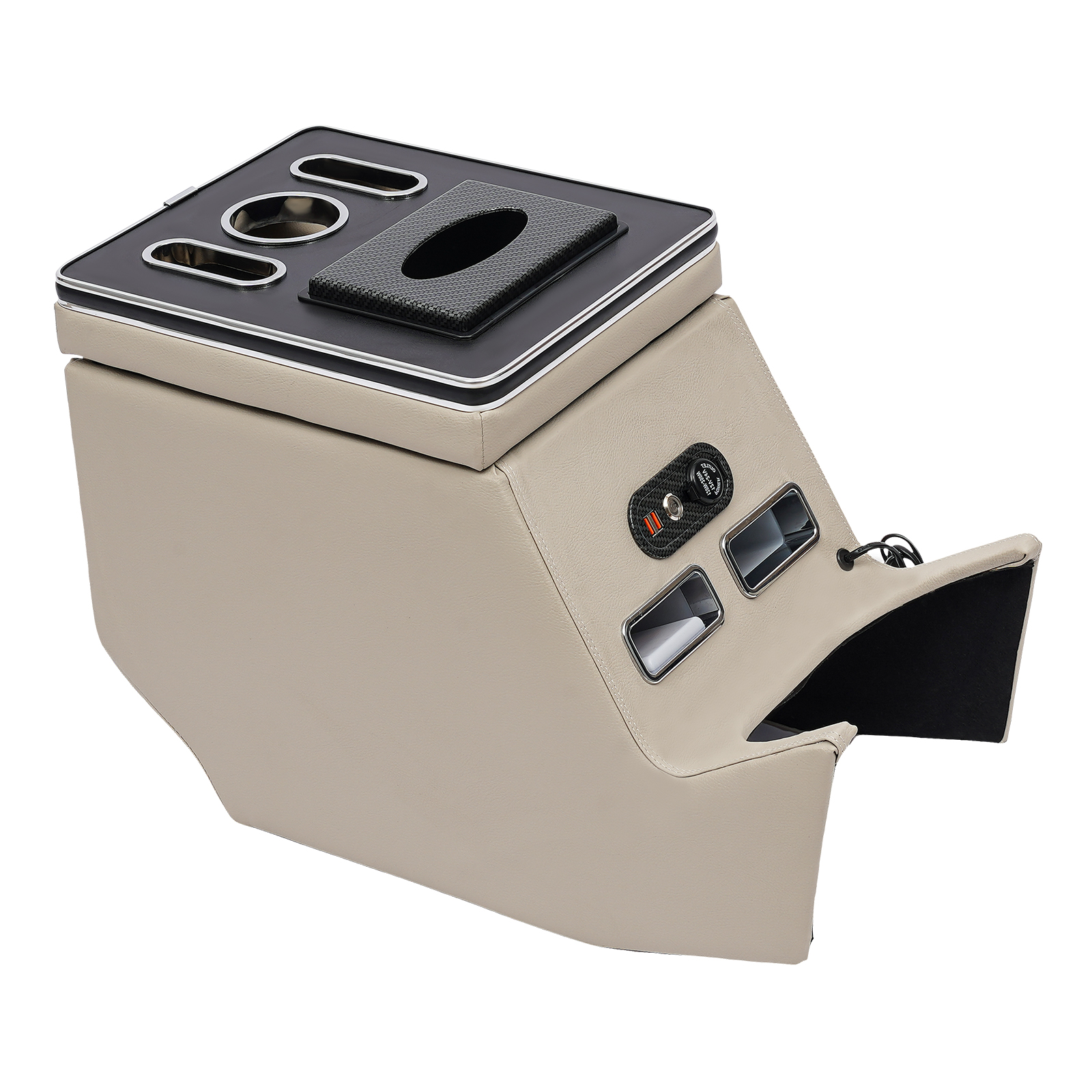 Beige Armlehnenbox für Mercedes Benz