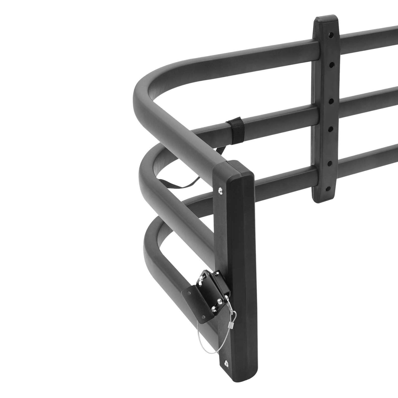 48-61in Adjustable Length Truck Bed Extender, Universal Truck Bed Extender for more Luggage and Gear such as Ladders
