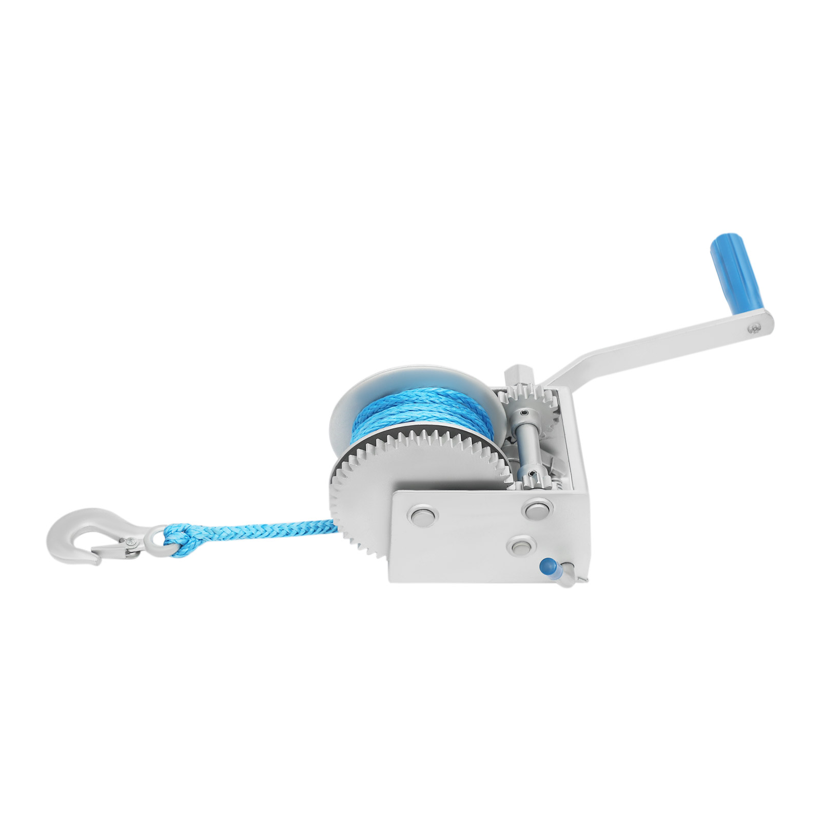 Hand Winch, Hand Winch with 3 Gear Ratios, 4500 lbs Hand Winch with Locking Function
